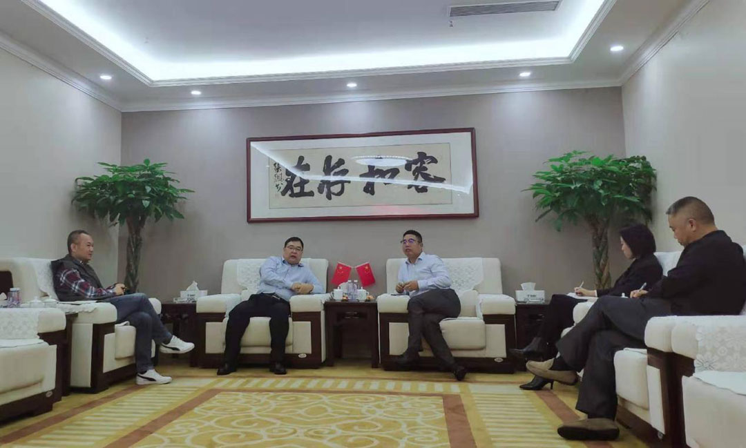 南寧產業投資集團領導蒞臨港創建材公司參觀考察