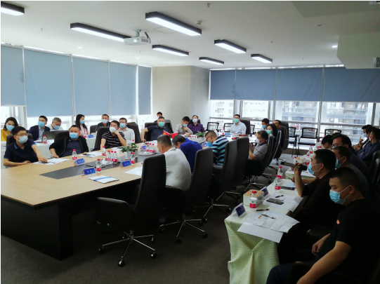 港創建材公司2020年度經營工作會議暨目標責任書簽訂儀式隆重舉行
